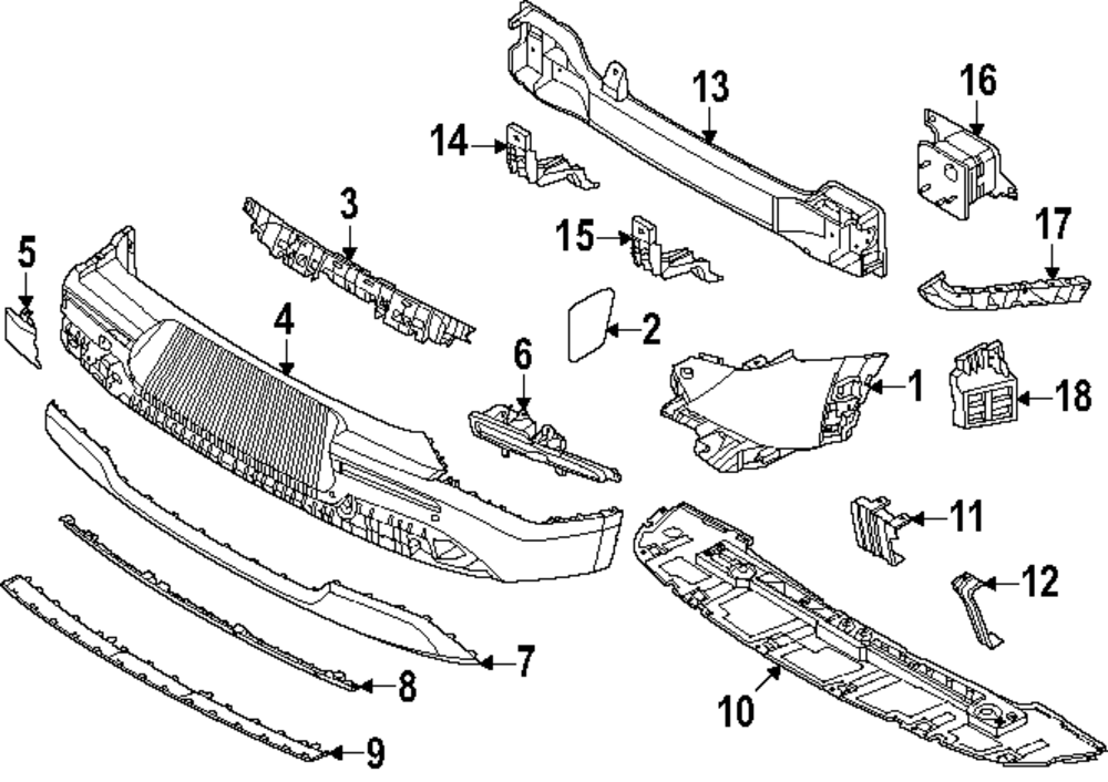 BRAKET SOL ARKA EV9 86651-DO000-HMC